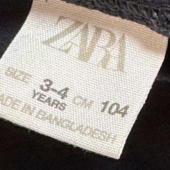 Zara Navy and Green T-Shirt - Picture 3 of 4